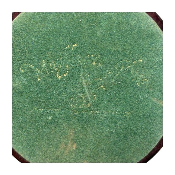 Vintage Mayflower Glass Sculpture Red Baron Airplane Globe Dome 4.5" Tall Decor - Picture 15 of 16